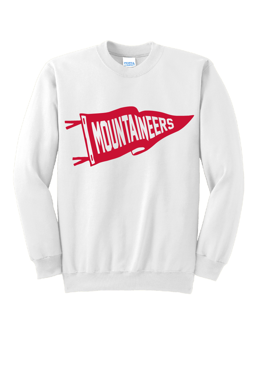 Mountaineers Pennant Crewneck Sweatshirt