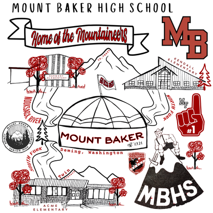 Home of The Mountaineers T-Shirt