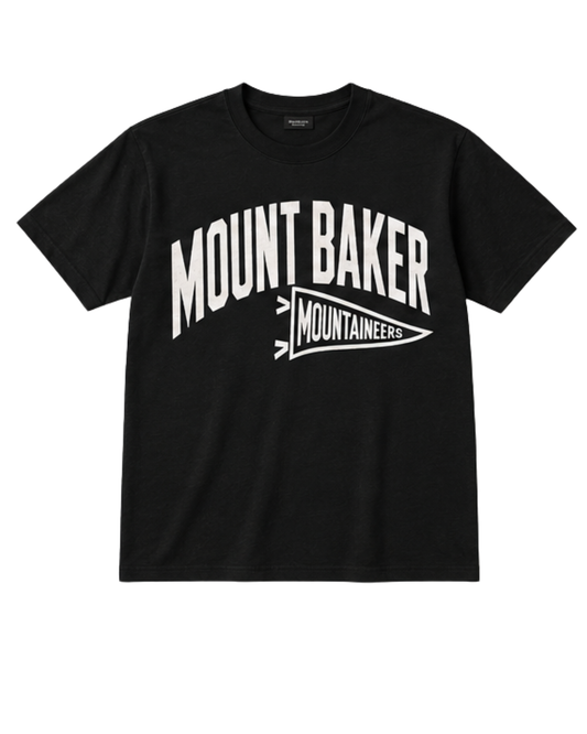 Mount Baker Pennant Short Sleeve T-Shirt