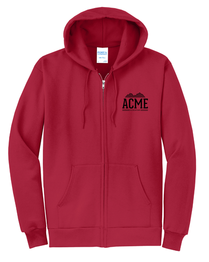 Adult Unisex Full Zip Hoodie