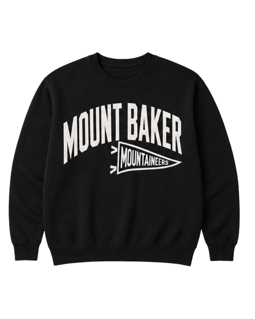 Mount Baker Pennant Crewneck Sweatshirt