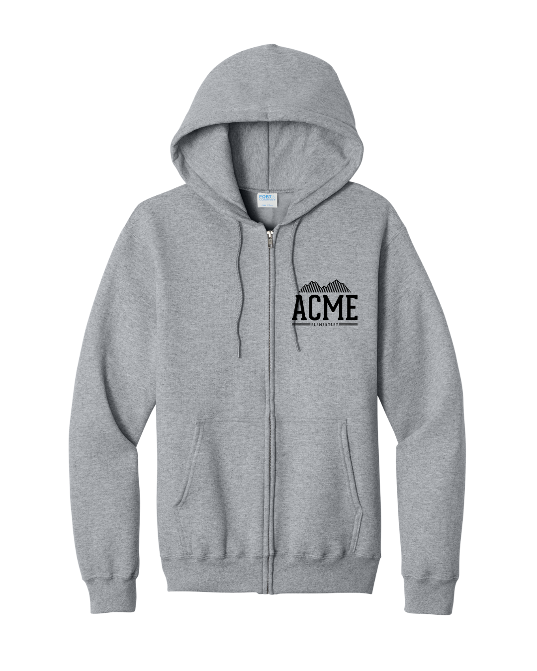 Adult Unisex Full Zip Hoodie