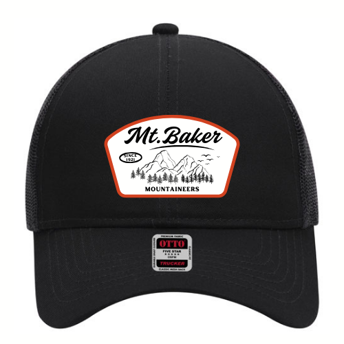 Mt. Baker Mountaineers Patch Trucker Hat