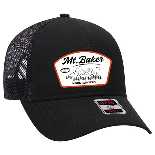 Mt. Baker Mountaineers Patch Trucker Hat