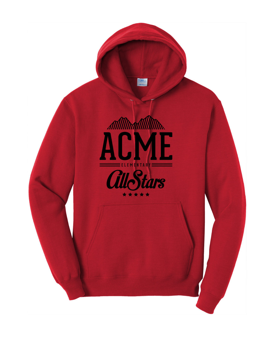 Hooded Pullover Sweatshirt