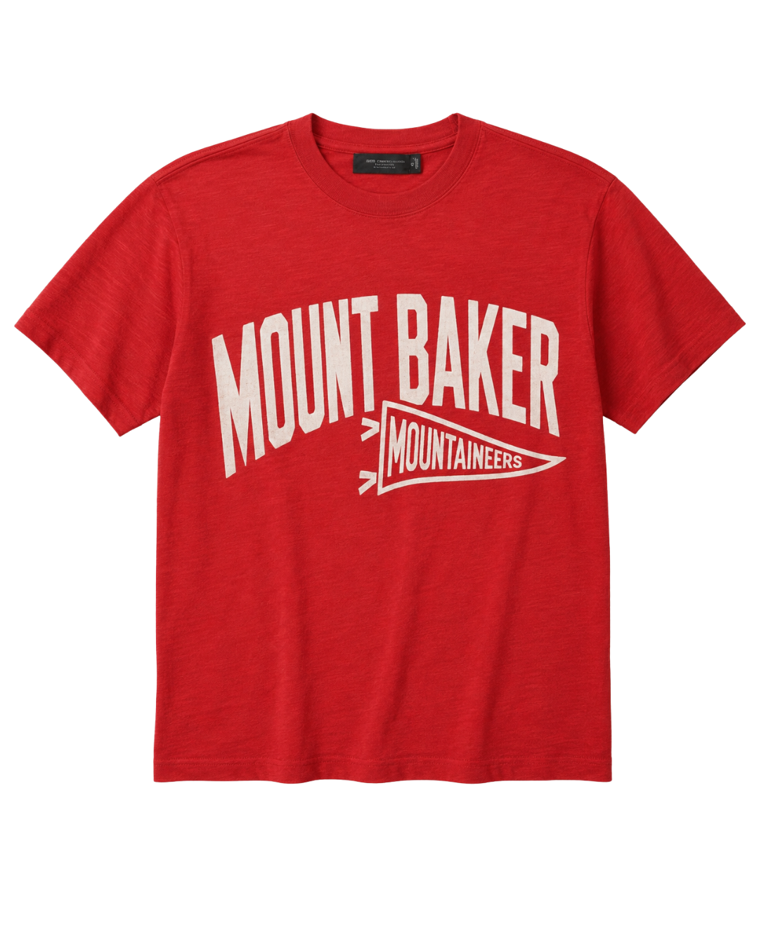 Mount Baker Pennant Short Sleeve T-Shirt