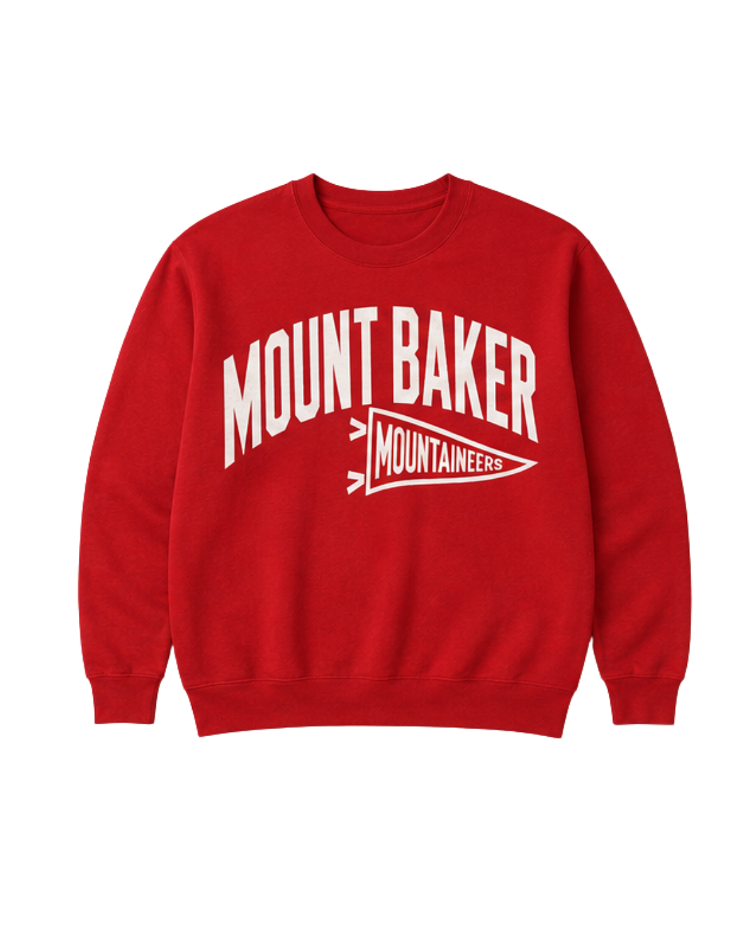 Mount Baker Pennant Crewneck Sweatshirt