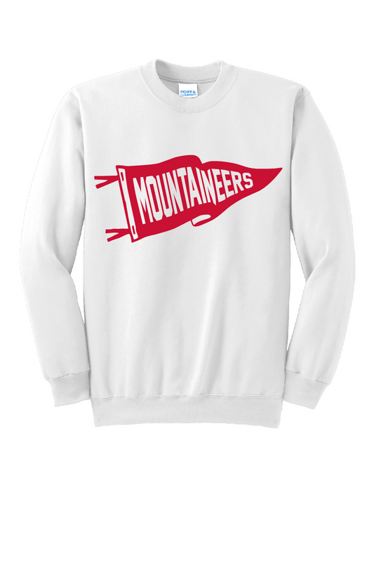 Mountaineers Pennant Crewneck Sweatshirt