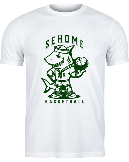 Sehome Basketball-Shark T-Shirt